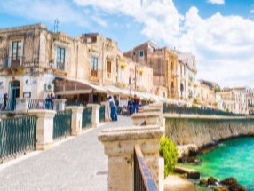 Ortigia seafront promenade, Syracuse